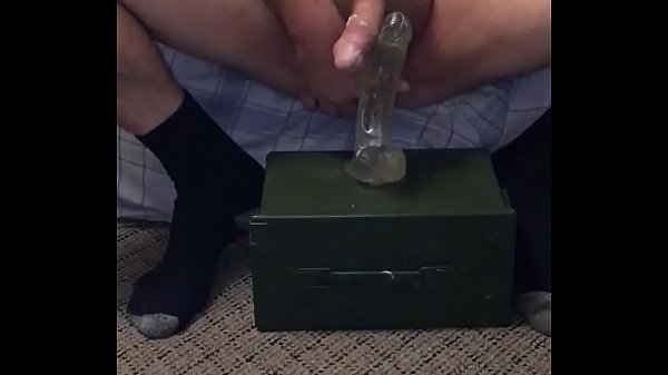 Big dildo rideing