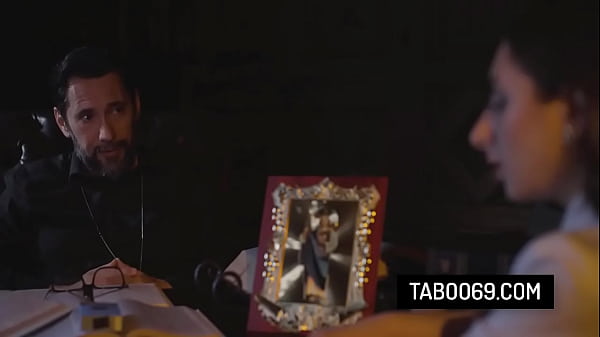 Busty Redhead Babe Have Anal Sex With Her Priest  