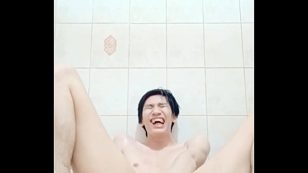 FagTeetajet Thai gay boy masturbate, drink my piss and cum and penetrate my ass, anal  