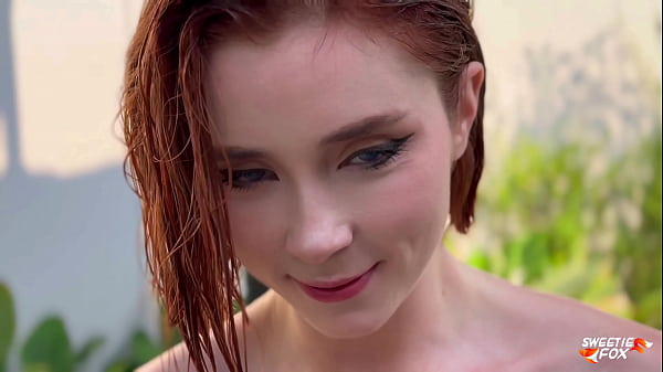 Rough Sex and Dirty Talk with Sweetie Fox Near the Swimming pool