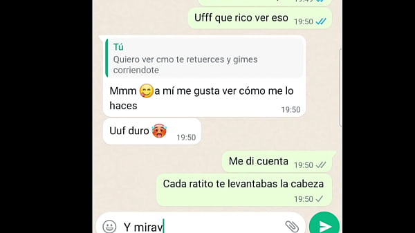 Charla con mi nueva novia despues de follar por primera vez