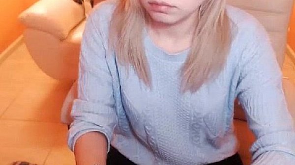 Confused Depressed Blonde Bitch is Waiting for Your Cum on Her Beautiful Face