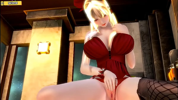 Hentai 3d - L&agrave;m t&igrave;nh với nữ thần t&oacute;c v&agrave;ng