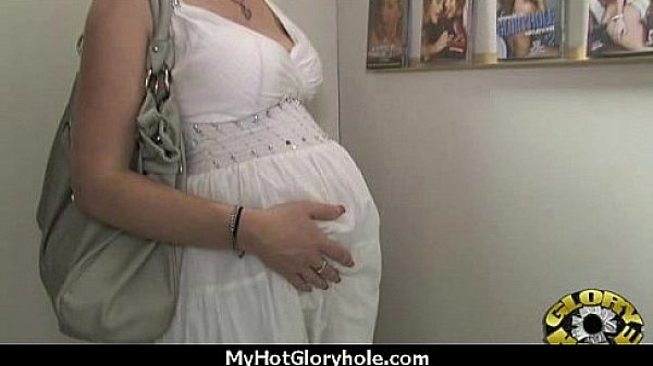 Super Cute Ebony at Gloryhole 4