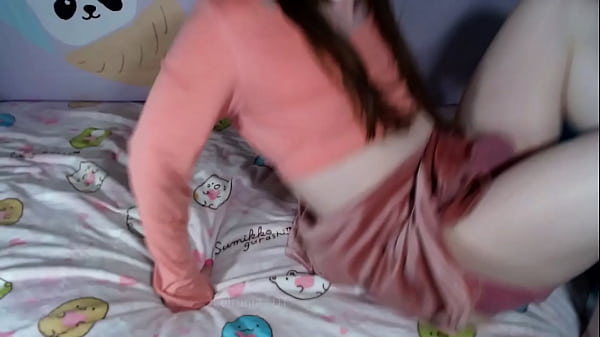 Femboy milks themselves! Thick girl cock released the protein wave!