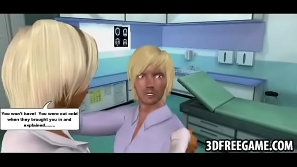 Some 3D gameplay with a sexy big tit blonde babe 