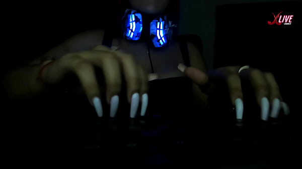 Very beautiful Latina with big tits subtly demonstrates her talent and agility, dexterity and sensuality  