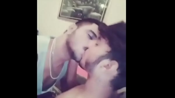 Two guys from land of India kissing each other passionately | gaylavida.com