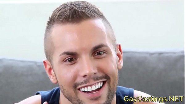 Jock with great smile anal at gaycastings  