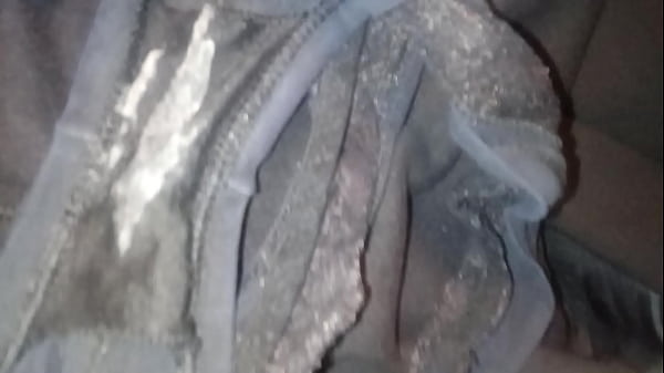 Sniffing panties wet pussy