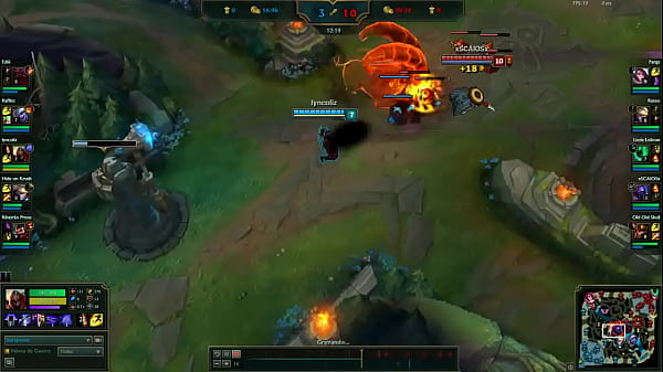 jax extrupando o cuzinho do zed no mid  