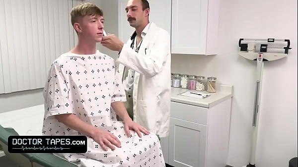 DoctorTapes - Horny Twink Boy Enjoys His Regular Oral And Anal Examination With Doctor Johnny