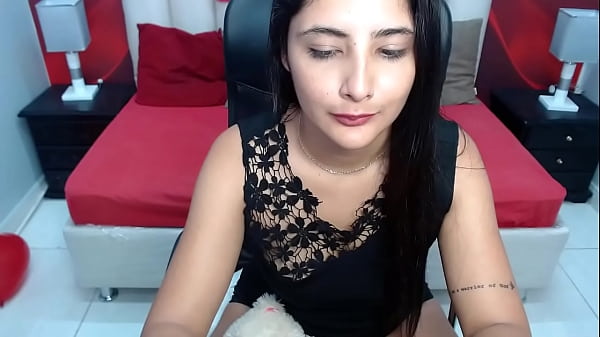 Busty hot babe teasing on cam part 2