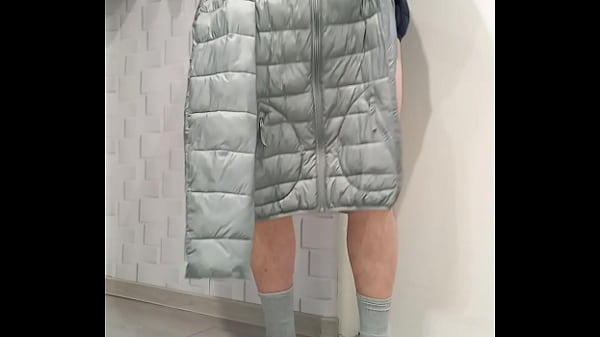 Śliska kurtka do masturbacji porno 