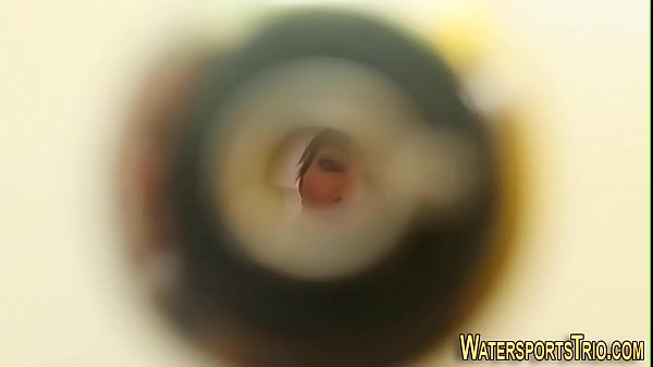 Euro whore gets pissed on