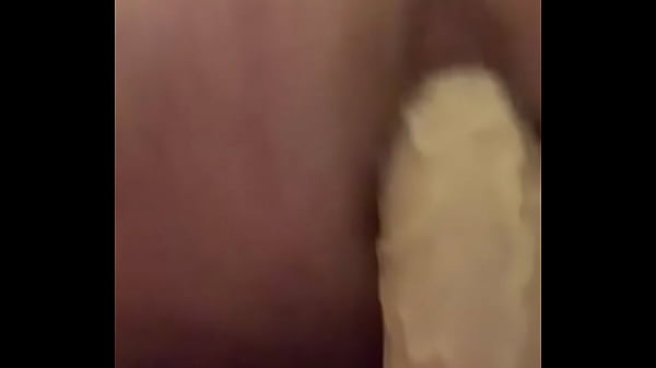 Dildo deep in my ass