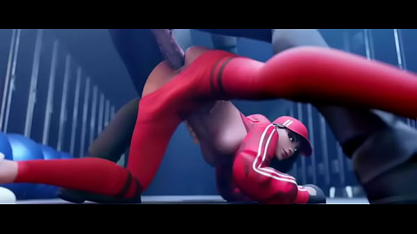 Fortnite Ruby's ass gets destroyed (Blacked)  