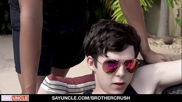 Receiving A Topless Massage From y. Stepbro Is Driving Johnny Bandera Crazy - SayUncle