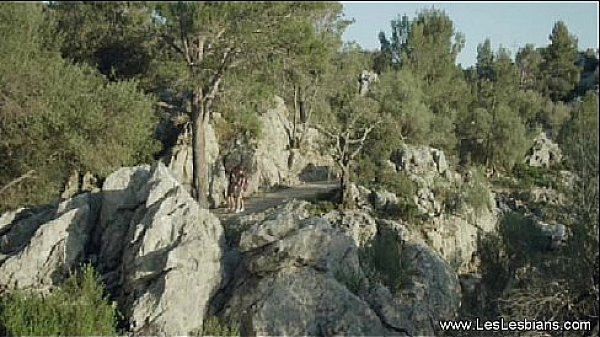 Exotic European Lesbians Kissing And Loving