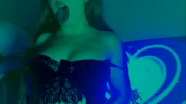 Masturbation, close up video, mouth fetish , cum in mouth fetish and a sexy lingerie. Naughty student having fun  