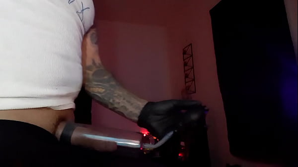 Verification film  pumping hard   and but plug  