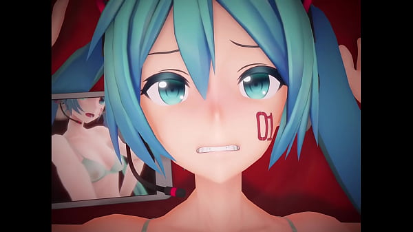 ハイファイレイヴァーでゆさぶられる初音ミク  