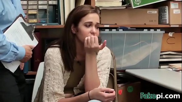 Sexy stepmom and her brainwashed stepdaughter got caught stealing.