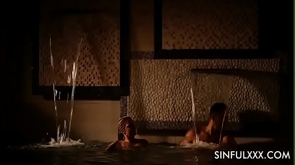 Wet sex with pierced milf in pool