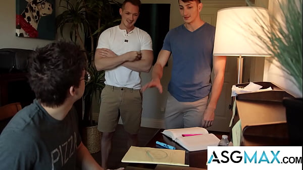 Bored Roomies Turn Study Break into a Steamy College Fuckfest