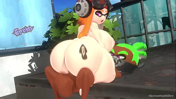 Inkling Meggy sendo fodida por um BBC 