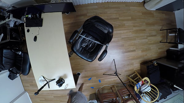 Skinny Slut Jerks Off Cock With Her Feet