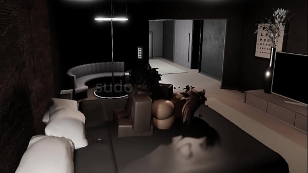 having sex with the slut I met in my condo - Roblox Sex  