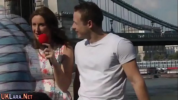 Stocking babe takes cock