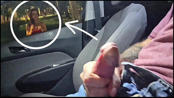 Risky public masturbation for a redhead at the bus stop!