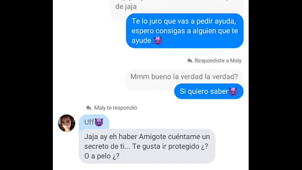 Me mand&oacute; un v&iacute;deo de lo mojada que est&aacute; de nada m&aacute;s hablar.