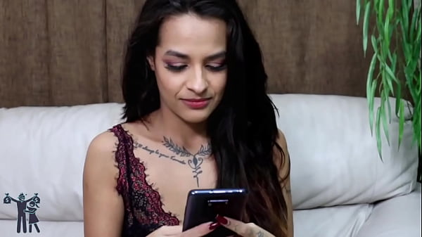 Wife watches her husband fuck a naughty whore for money and gets involved  