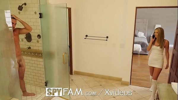 Blonde step girl fucks her step pops