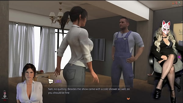 CROFT Adventures #26 -  porn game playthrough by Playful Fox wearing Stockings  