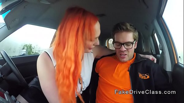 Tall hairy redhead fucks instructor