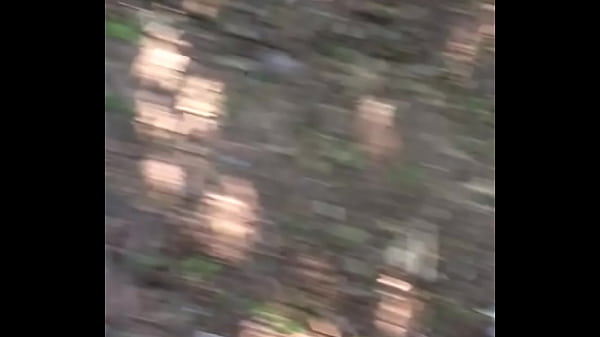 Guri batendo uma no mato. 