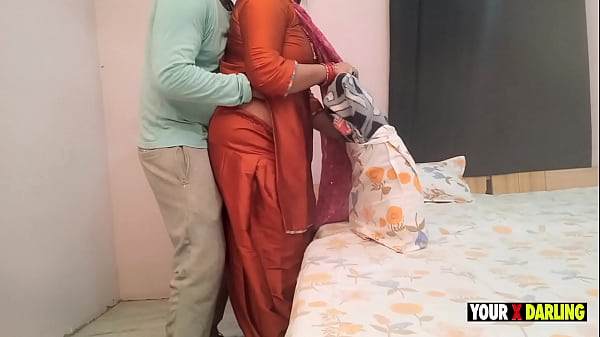 Indian Chubby Big Ass Stepsister fucking hard in doggystyle when she was alone in room