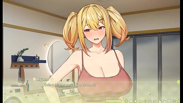Summer Clover [ HAREM HENTAI GAME ] Ep.3 blonde nun have an orgasm while doing a rough blowjob !