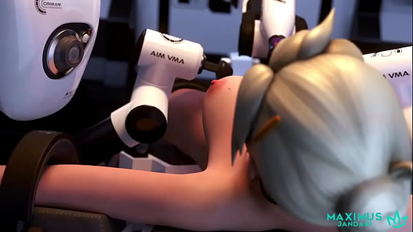 BCD: Mercy cums at AIMEE's hands.