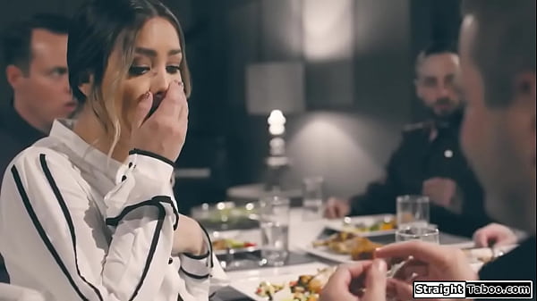 Guy stops time to be able to fuck his latina friend.He makes her give him a bj so the big tits brunette deepthroats his dick.Then the babe gets fucked