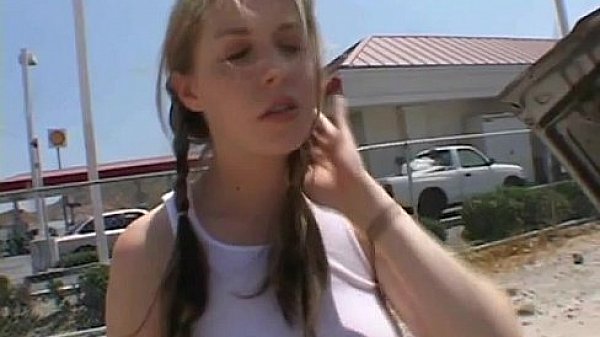 cute teens first gangbang in my bangvan  