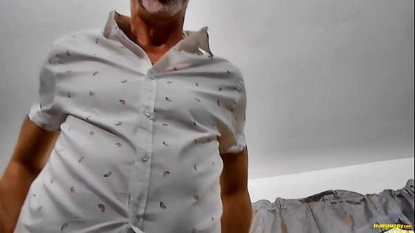 Horny daddy wants to use all of your holes 