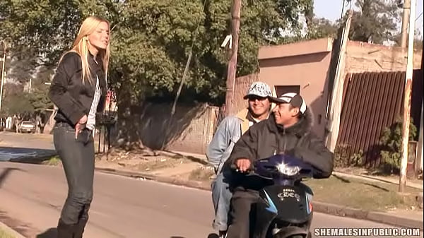 Travestis en la calle