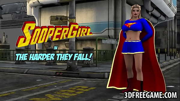 3D Supergirl gets fucked by a musclular stud