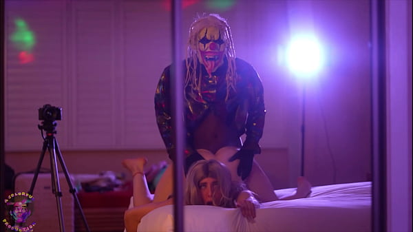 Gibby Fucks Skinny White Petite Slut Dressed As 70 Dancers