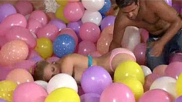 Fucking in a sea of balloons